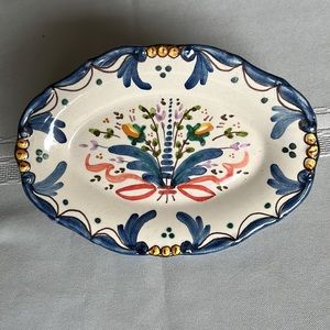 Blue and Copper Cobalto y Cobre Dish, Spain